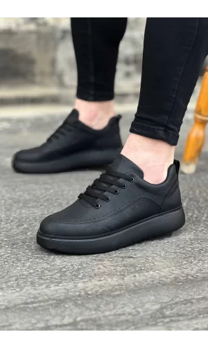 Wagoon WG162 Kömür Ortopedik Taban Erkek Casual Ayakkabı