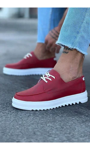 Wagoon WG506 Kırmızı Erkek Saraclı Casual Ayakkabı