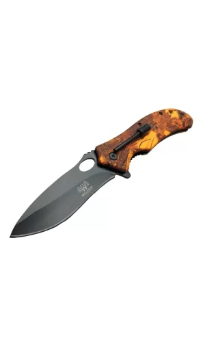 Wd-503-2 Kamp Çakısı 21 Cm - Magnezyum Çubuklu (fire Starter), Plastik Sap