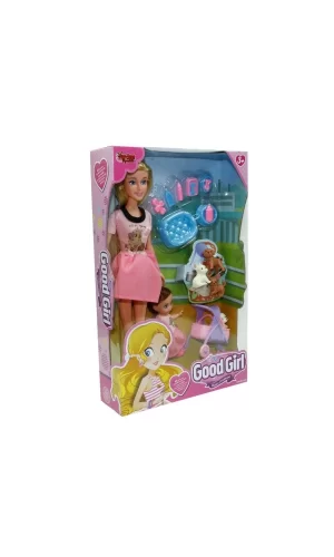 Wg-115564 Kutulu 29 Cm Anne Kız Pet Shopta Bebek - Vardem Oyuncak