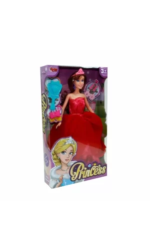 Wg-66796  Aksesuarlı Prenses Bebek 29 Cm - Vardem Oyuncak