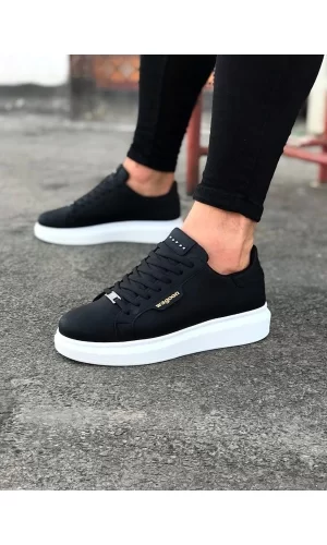 WG01 Siyah Erkek Casual Ayakkabı