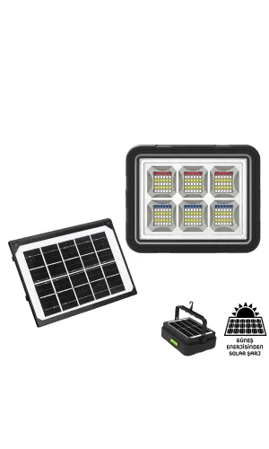 Wison 150w Güneş Enerjili Solar Kamp Feneriprojektör (ws-5570)