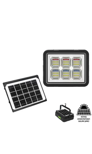 Wison 150w Güneş Enerjili Solar Kamp Feneriprojektör (ws-5570)