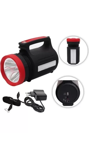 Wıson Ws-3580 Uzun Menzilli Led El Feneri 28saat Çalışma Süresi 10watt