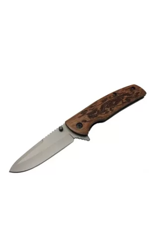 X45 Ahşap Çakı 23 Cm Manuel, Kemerlikli