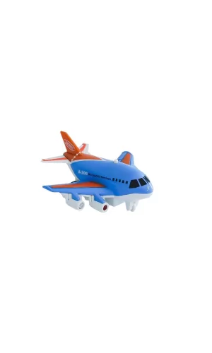 Xg879-209 Sesli Işıklı Metal Çek Bırak Uçak -birliktoys