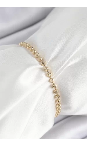Xuping Pirinç Dorika Model Gold Renk Kadın Bileklik