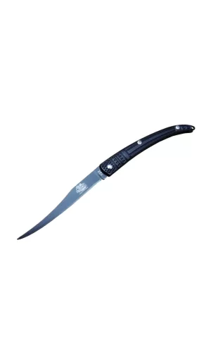 Y 122 Siyah Kılçık Outdoor Çakı 16cm - Manuel, İşlemeli Sap