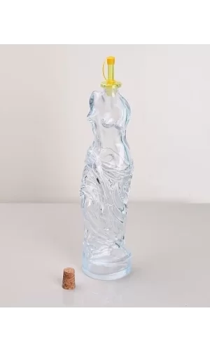 Yağ Şişesi - Yağdanlık - Kadın Figürlü 3lü Set - 750ml