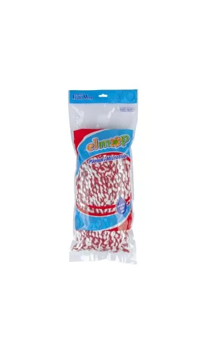 Yedek Islak Vidalı Mop Paspas Püskül Ucu - Pamuklu Mikrofiber Ipli Mop Yedeği Başlığı Royaleks-PM01