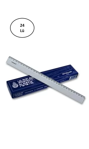 Yıldızlar 30 Cm Cetvel 24lü