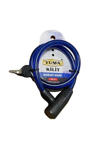 Yuma Ym-733 Mavi 65 Cm Bisiklet Kilidi