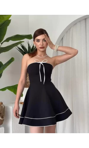Yuna Straplez Elbise