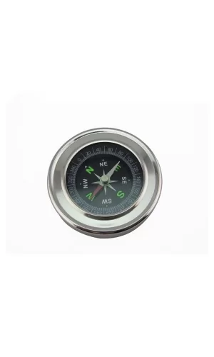 Yuvarlak Metal Kasa Dayanıklı Pusula 80mm