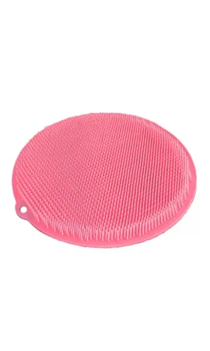 Yuvarlak Vantuzlu Banyo Sırt Kese Matı 26 cm