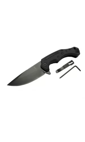 Zero Error 7-12 Black Çakı 22 Cm Manuel, Kemerlikli