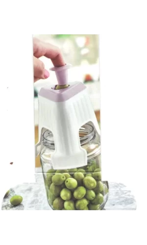 Zeytin Çizme Aparatı - Kesme Makinesi - Parmaklık Hediyeli