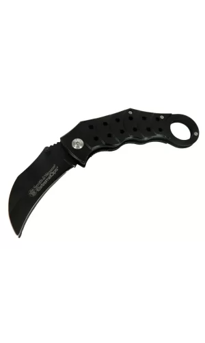 Zh 225 Siyah Karambit 18 Cm - Metal Saplı, Manuel
