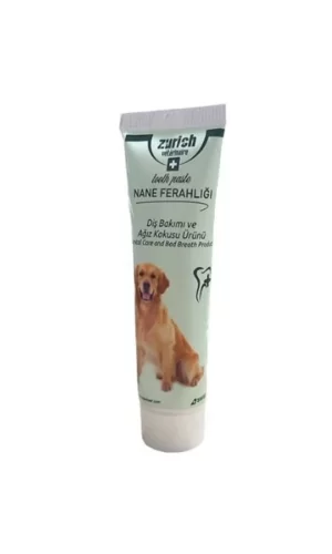 Zurıch Dog Ağız Ve Diş Bakım Paste 100 Gr Nane Ferahlığı
