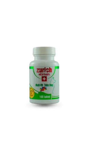 Zürich Köpekler İçin Multivitamin Tablet (100 Adet)