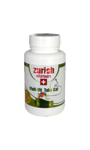 Zurich Multivitamin Kedi Tableti 100 Tablet