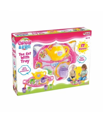 01593 Candy Tepsili Çay Set