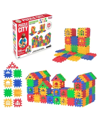 03703 Puzzle City 128 Parça -dede