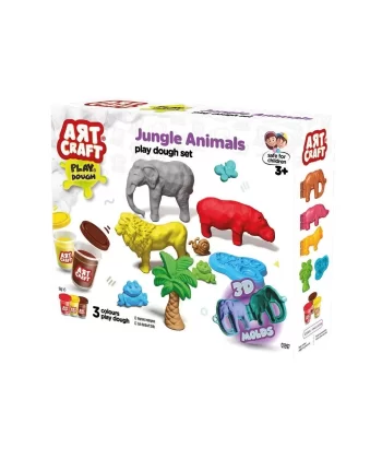 03997 Art Craft Orman Hayvanları Hamur Set 168 Gr -fentoys