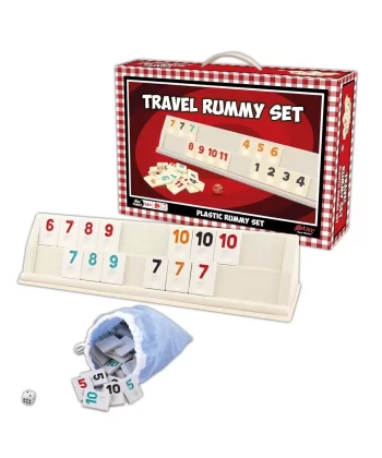 1010402 Travel Rummy Set ,star Okey