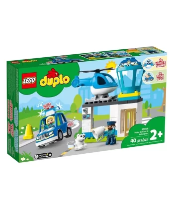 10959 Lego Duplo - Polis Merkezi Ve Helikopter 40 Parça +2 Yaş