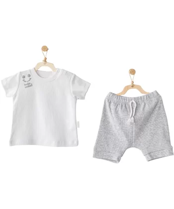 2li Basic Bebe Takım Grey Melange