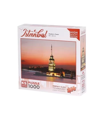 20729 Kız Kulesi Gün Batımı 1000 Parça Puzzle -ks Puzzle