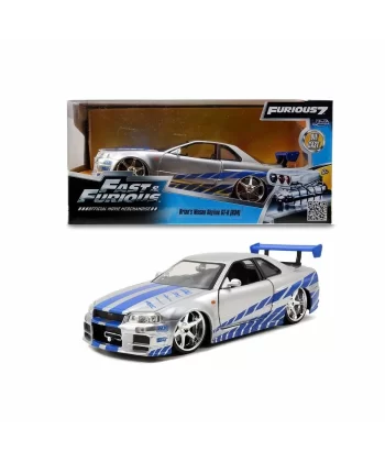 253203044 Fast&furious 2002 Nissan Skyline 1:24