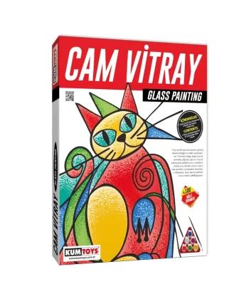 5001 Kumtoys Cam Vitray - Glass Painting / +6 Yaş