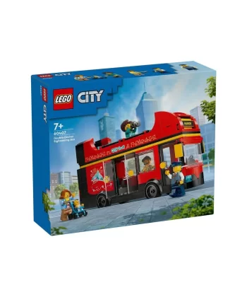 60407 Lego City Kırmızı İki Katlı Tur Otobüsü 384 Parça +7 Yaş