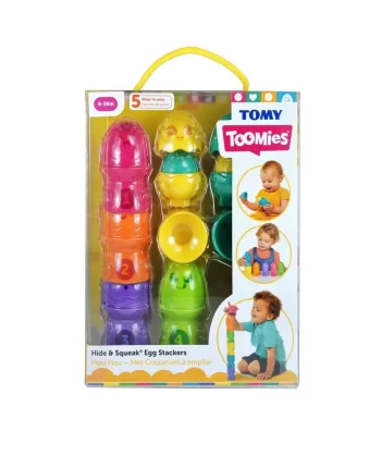 73083 Tomy - Saklambaçlı Yumurta Kule Seti 6-36 Ay