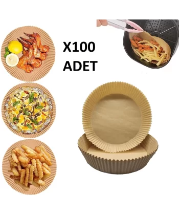 Airfreyer Fritöz Kağıdı Yuvarlak Xl / Xxl 100lü