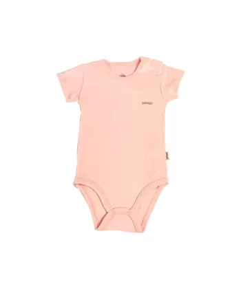 Basic Kısa Kol Body Pembe