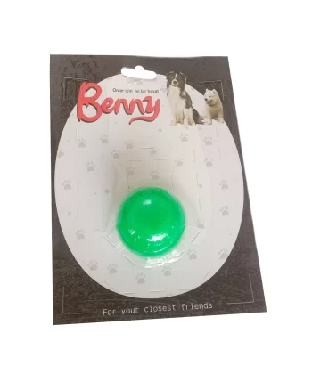 Benny Köpek Oyuncağı Sert Top 5 cm Yeşil