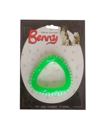 Benny Köpek Oyuncağı Üçgen 8 x 8.5 cm Yeşil