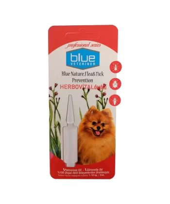 Blue Veteriner Herbiovital Bitkisel Köpek Damlası 2 ml ( 1-10 kg )