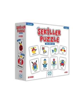 Ca.5114 Şekiller Puzzle