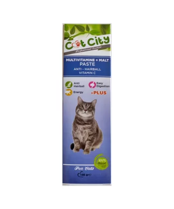 Cat City Anti Hairball Multivitamin Kedi Malt Macunu 100 gr