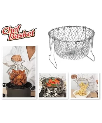 Chef Basket Çok Fonksiyonlu Pratik Süzgeç