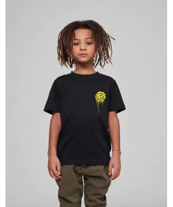 Çocuk Unisex Baskılı T-Shirt - Siyah