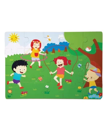 Cs-1276 İlkbahar Ahşap Yer Puzzle