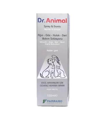 Dr. Animal Yara ve Cilt Bakım Solüsyonu 100 ml