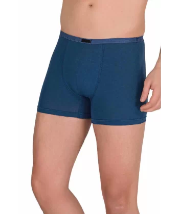 Erkek Modal Boxer Short İndigo 4488B