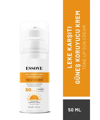 ESSOVE Leke Karşıtı Güneş Kremi 50ml